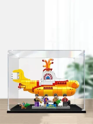 Lego Yellow Submarine espositore in acrilico