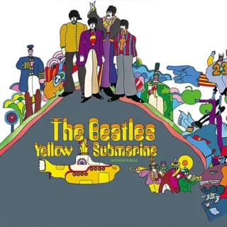 the beatles yellow submarine ost album cover