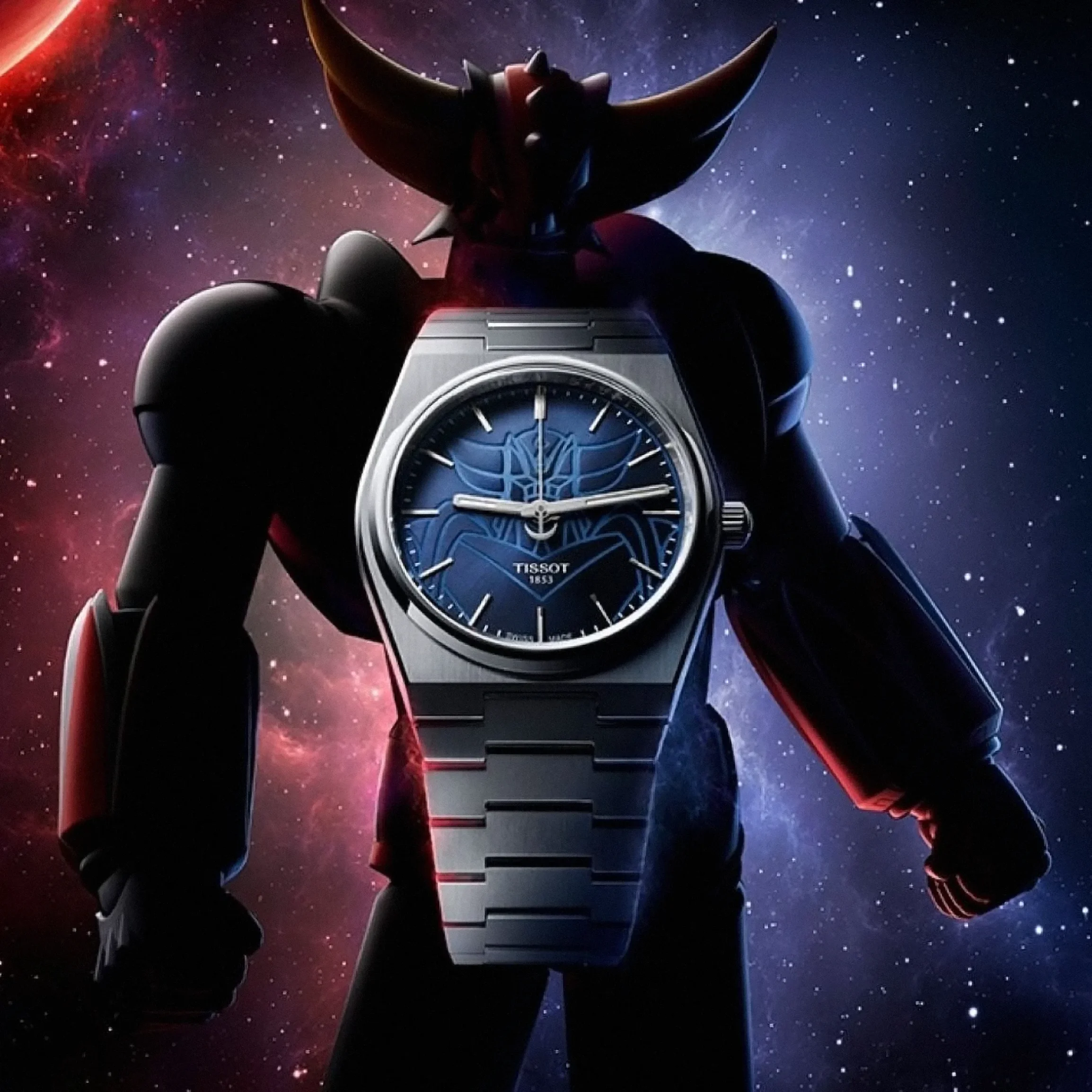 Tissot PRX UFO Robot Grendizer watch hero image